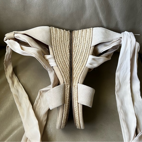 UGG Trina Wedge Sandals Nude Size 9.5 - Picture 8 of 11